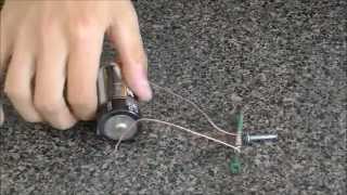 How to make an ElectroMagnet!