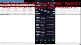 Copy Trade , ViP Analiz ve işlemler , Auto ( Otomatik ) Robot ( BOT) Detay Telegram / ProfRoBoMaSTeR