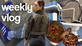 WEEKLY VLOG // rozkminy po terapii / chrupiący kalafior 🥘/ zakupy z siostrą 👚/ home tour 🏠//