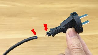 💧 What should I do if the base of the cord plug is damaged? Instructions on how to fix this