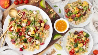 Peach and Tomato Cold Summer Ramen Recipe