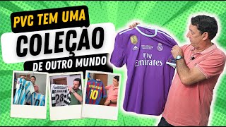 PVC tem uma coleção insana de camisas de futebol! Tem Champions League, Libertadores e muito mais!