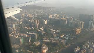 Landing at Mumbai International Airport | Mumbai View from Plane