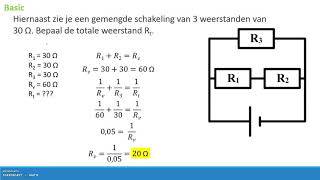 3HVG5 Vervangingsweerstand gemengde schakelingen