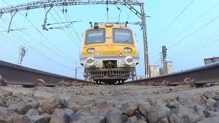 CAMERA UNDER TRAIN | MUMBAI LOCAL + MAHARAJA Express | Go Pro Edition