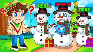 ¡NO ESCOJAS el MUÑECO de NIEVE INCORRECTO!❓⛄🤨en MINECRAFT con SILVIOGAMER, PANCRACIO y PERMON