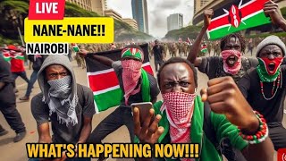 lIVE :HAPPENING NOW, genzis and nane nane  protest to state-house   16k watching live