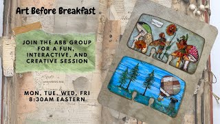 #artbeforebreakfast - Let's Decorate More Rolodex Cards - Jul 9, 2024