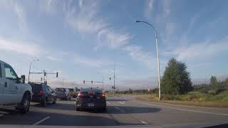 Driving in Surrey on #15, August 2020, BC, Canada