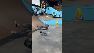 INSANE TRICK at SKATEPARK of TAMPA #shorts #skatepark #skateboardingisfun