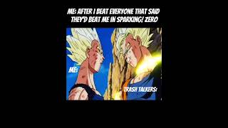 After I Beat All The Sparking Zero Trash Talkers  #sparkingzero #shorts #memes