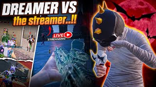 Mastering the technique of 1vs4..!![ vs STREAMER]⚡️🔥