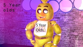 [SFM] 5 Year Olds FNAF + 1K Subs!