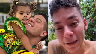 Veja: Léo do Coque grava story e diz que estar sentindo muita falta da sua filha.