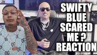 SWIFTY BLUE SCARED ME ? MR.CAPONE-E REACTION 🤔