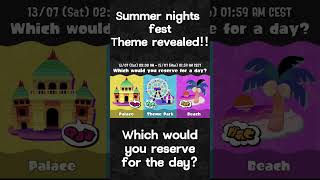 Summer nights fest Theme revealed!!! #splatoon #splatoon3 #splatfest