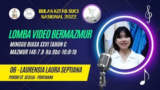 06 LOMBA MAZMUR MINGGU BIASA XXVI/C - LAURENSIA LAURA SEPTIANA - PAROKI ST. SESILIA PONTIANAK