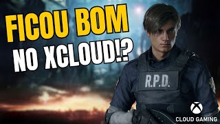 TESTANDO O XCLOUD - RESIDENT EVIL 2 REMEKE!