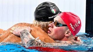 STUNNING Upset in 100 Breaststroke from Italy's Nicolo Martinenghi