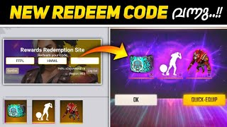 NEW REDEEM CODE FREE FIRE MALAYALAM 🔴 | GET FREE REWARDS FOR ALL😍 |REDEEM CODE TODAY | FF EVENT