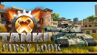 Tanki X Multiplayer Gameplay (First Look)