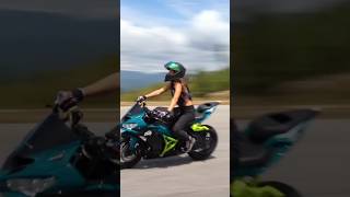 happy good weekend #stunt #bikegirl #motorcycle #girl #shortvideo #shorts #viral #bike #viralvideo