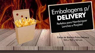 Embalagens para Hamburgueria Delivery - Soller Embalagens