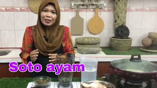 Soto ayam mudah sedap