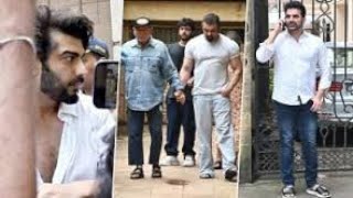 Malaika Arora's father death| Arjun Kapoor, Salim Khan,Sohail Khan reach #bollywoodnews