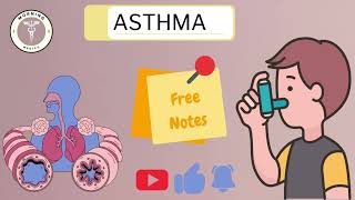 Asthma part 1- obstructive lung disease. Exam ready.FREE NOTES AVAILABLE