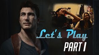 Let's Play - Uncharted 4: A Thief's End | Part 1 | W/ my sister!