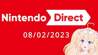 ANIME GIRL REACTS TO NINTENDO DIRECT