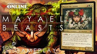 Commander Gameplay | Mayael of the Anima Beast Tribal | MTG