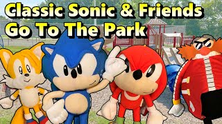 Sonic Plush - Classic Sonic & Friends Go To The Park!