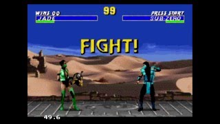 Прохождение Mortal kombat 3 Ultimate (Sega mega drive)