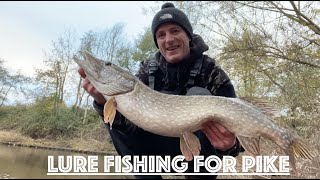 LURE FISHING FOR PIKE - RIVER WYE