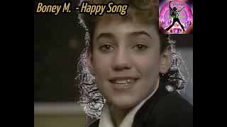 Boney M. And Bobby Farrell With The School Rebels - Happy Song (1984)