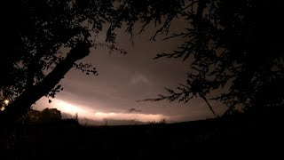 Fife Lightning Timelapse - 14 August 2022