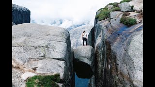 Kjeragbolten Climbed the highest mountain in Lysefjorden