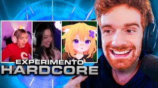 REACCIONANDO A PVP Y MUERTES EN EXPERIMENTO HARDCORE | Día 7