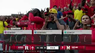 College Football 25 Maryland vs Rutgers 2024 Gameplay PS5