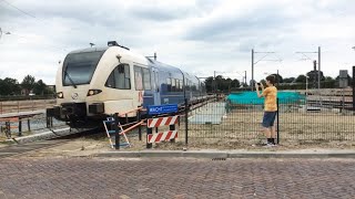 Arriva GTW RS11 Nijmegen-Roermond Spoorwegovergang Vierpaardjes Venlo