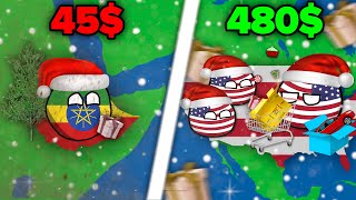 Comparison of New Year's Sending Countryballs | Countryballs Animation