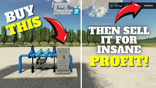 HOW TO MAKE EASY MONEY in Farming Simulator 22 | FS22