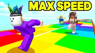 LOSER To MAXIMUM RUN SPEED On Roblox