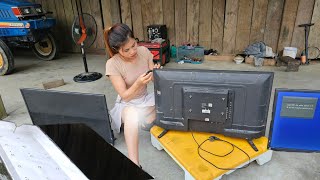 A Young Talent Helps a Neighbor Fix a Broken TV.