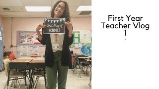 Classroom Vlog 1: First Year Teacher Struggles, Midyear start