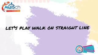 PE: Walking on straight line-Toddler and Nursery Activity