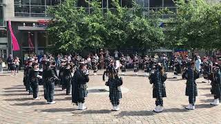 The Royal Edinburgh Military Tattoo Pipes & Drums - Piping Live 2022