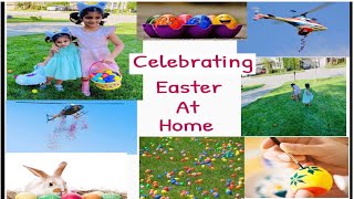 EGG Hunt in USA ||Easter Egg Hunt at Home|| Telugu Vlogs from USA||Telugu Vlogs||